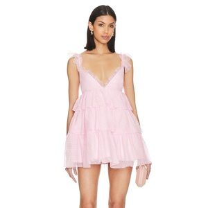 Arabela Ruffle Mini Dress from Revolve - NWT